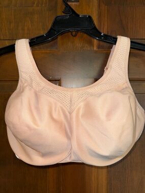 Glamorize 40DD #9066 SPORT Elite Performance Bra café Wonderwire Underwire NWOT